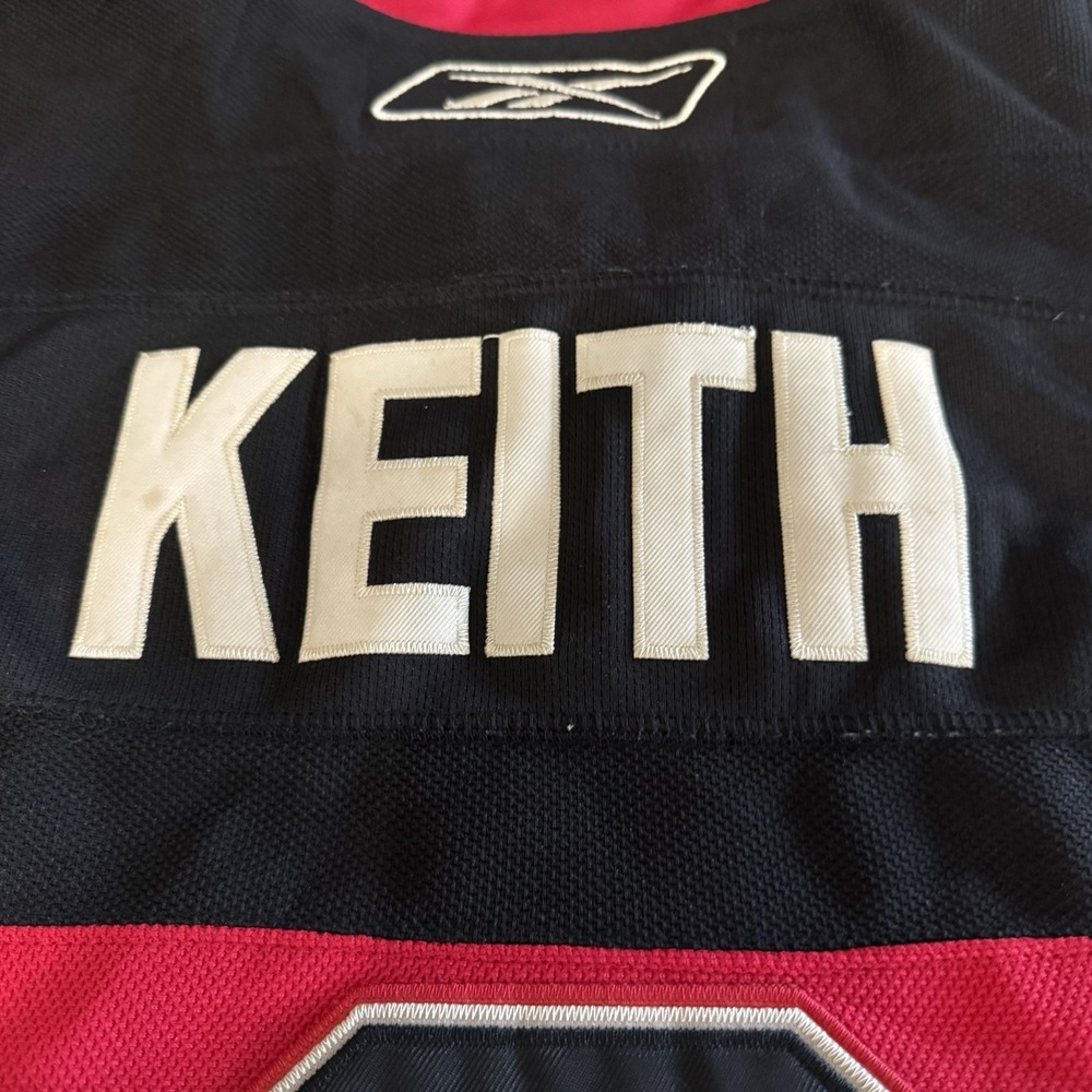 Duncan Keith Chicago Blackhawks Authentic Reebok Edge Jersey Size 48 MIC - Picture 6 of 8